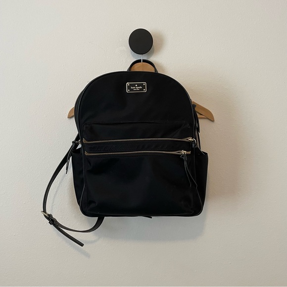 Kate Spade Black Wilson Road Bradley Backpack Large main image 6